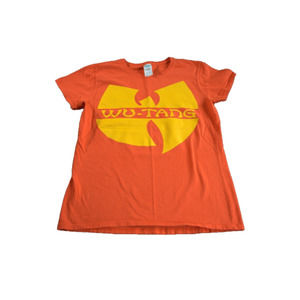 Womens Orange Wutang Tshirt M